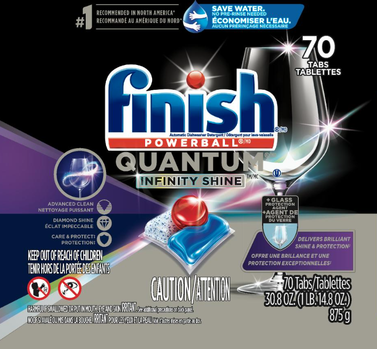 FINISH® Powerball® Quantum® Tabs Infinity Shine (Canada) (Discontinued)